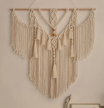 Artify Artisan Boho Chic Macrame Wall Hanging - Handmade Nordic Tapestry