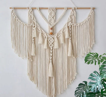 Artify Artisan Boho Chic Macrame Wall Hanging - Handmade Nordic Tapestry