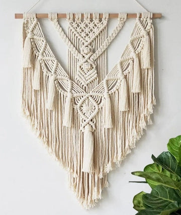 Handcrafted Medium Macrame Wall Hanging